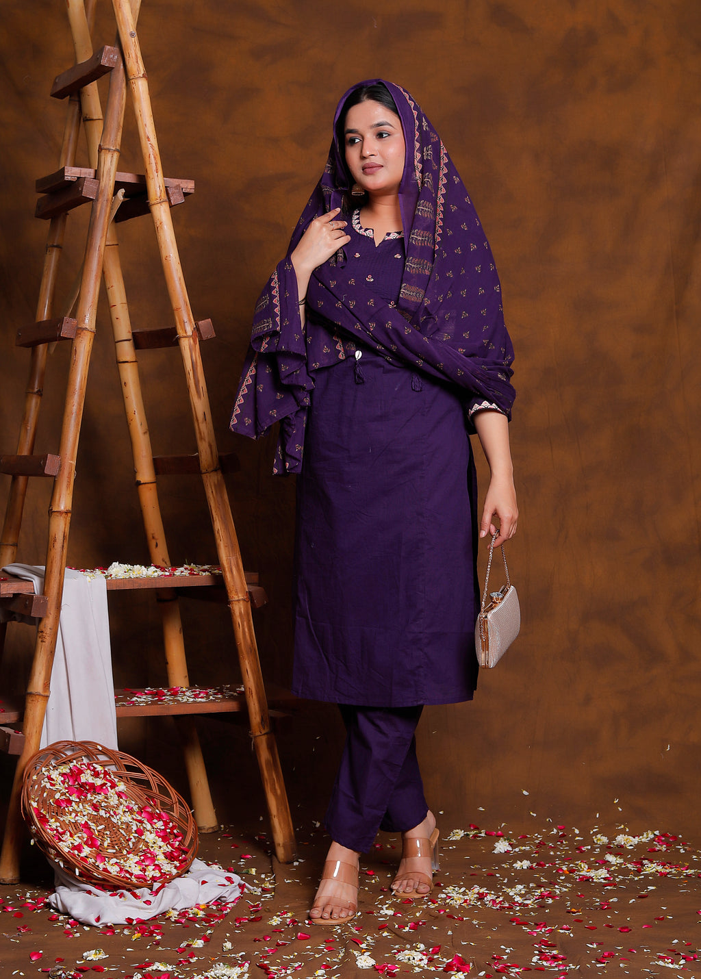 Velvet Amethyst 3 Piece Suit Set