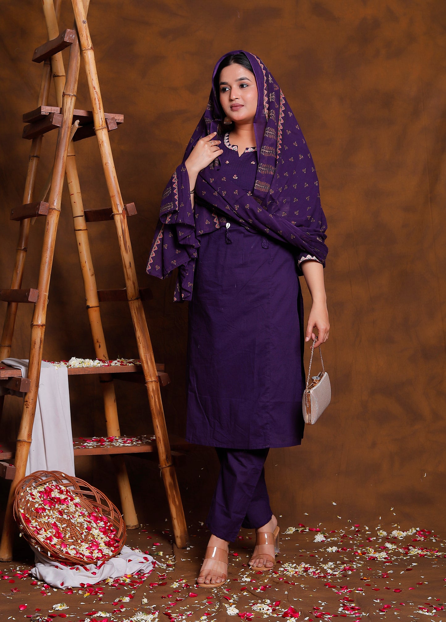 Velvet Amethyst 3 Piece Suit Set