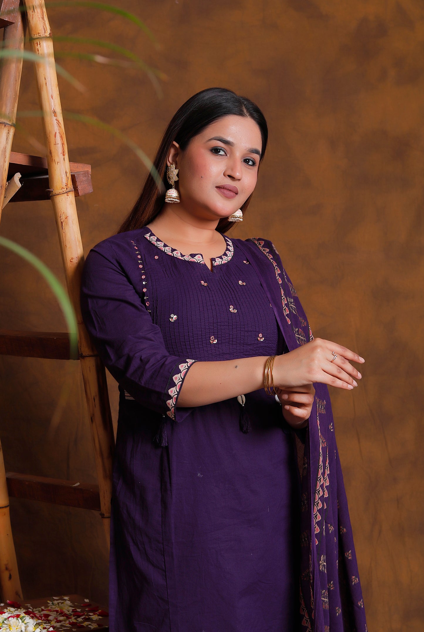 Velvet Amethyst 3 Piece Suit Set