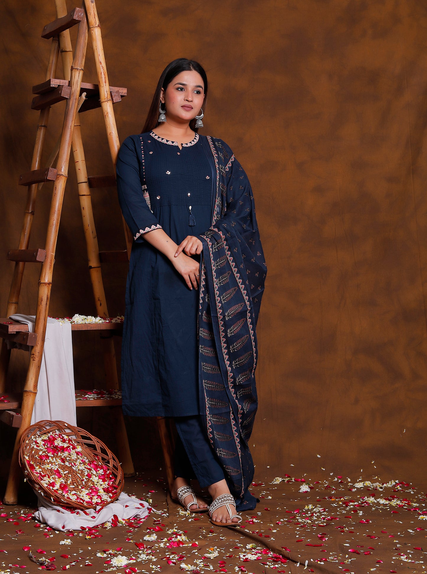 Royal Blue 3 Piece Suit Set