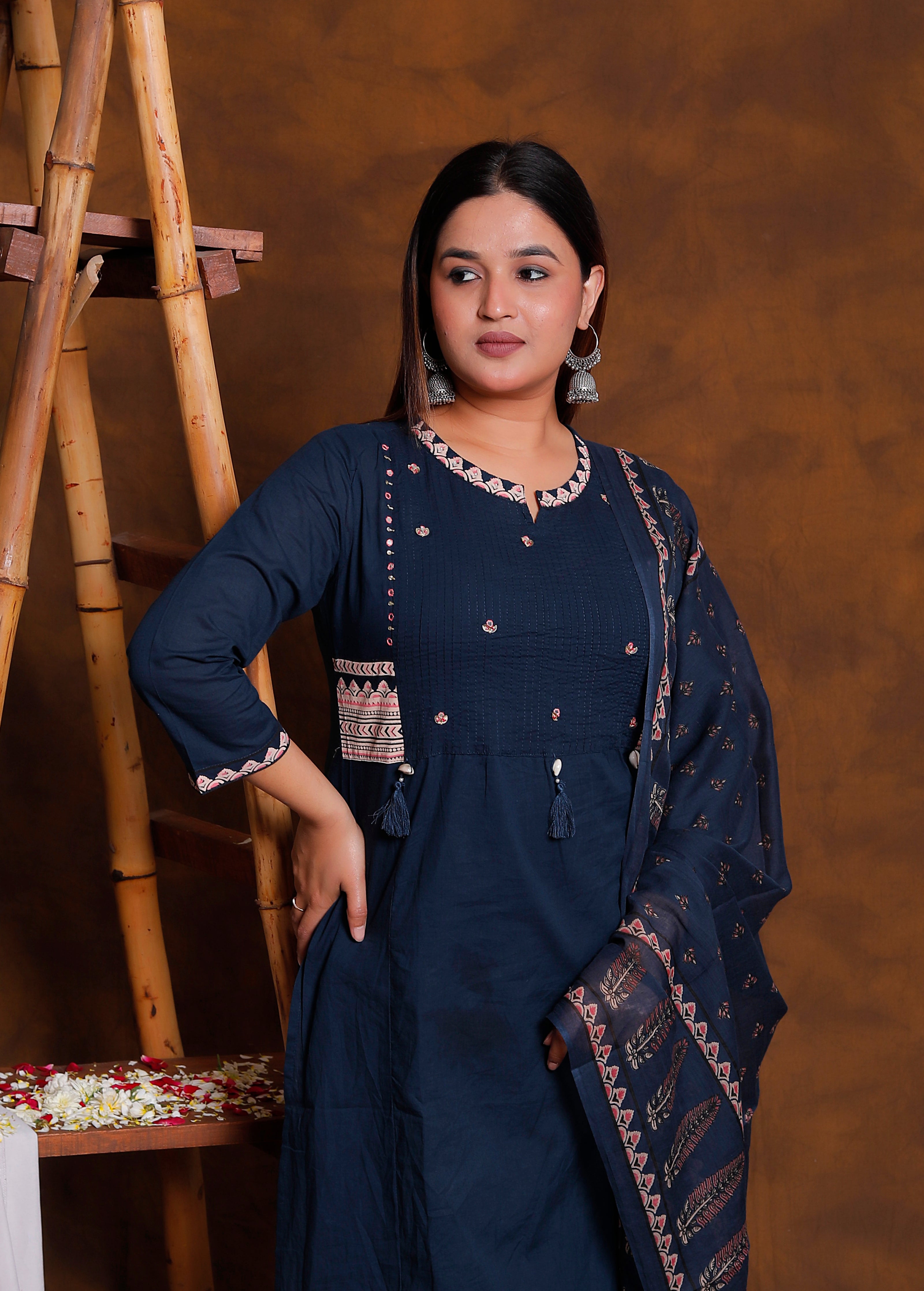 Royal Blue 3 Piece Suit Set