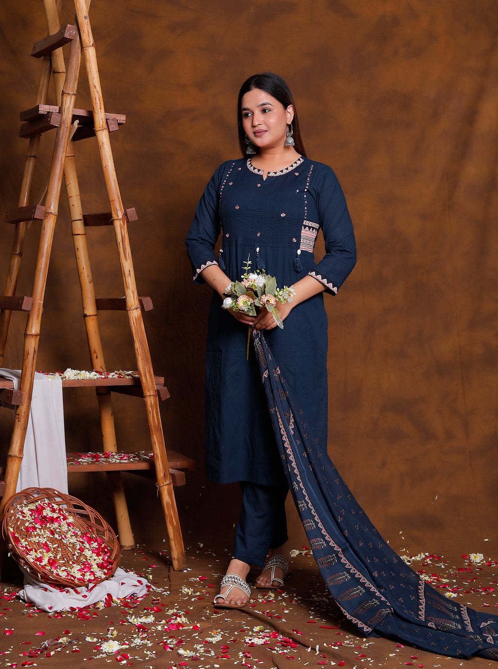 Royal Blue 3 Piece Suit Set