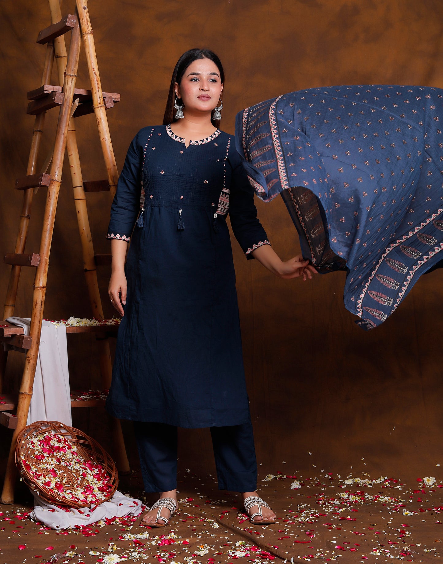 Royal Blue 3 Piece Suit Set