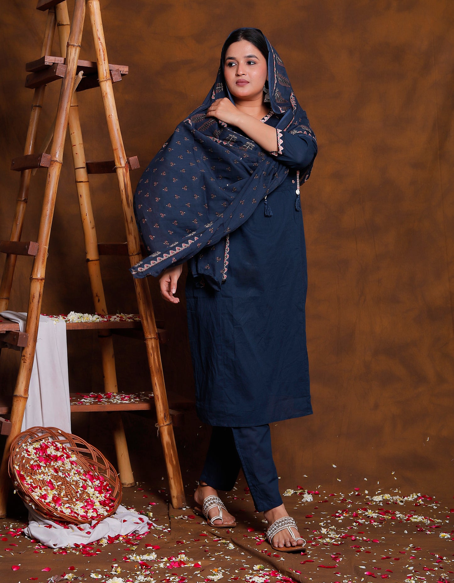 Royal Blue 3 Piece Suit Set