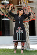 Ambrue Syaahi Gulnaar Suit Set