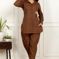 Russet Co-ord Set For Women