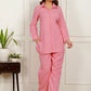 Peach Co-ord Set For Women 