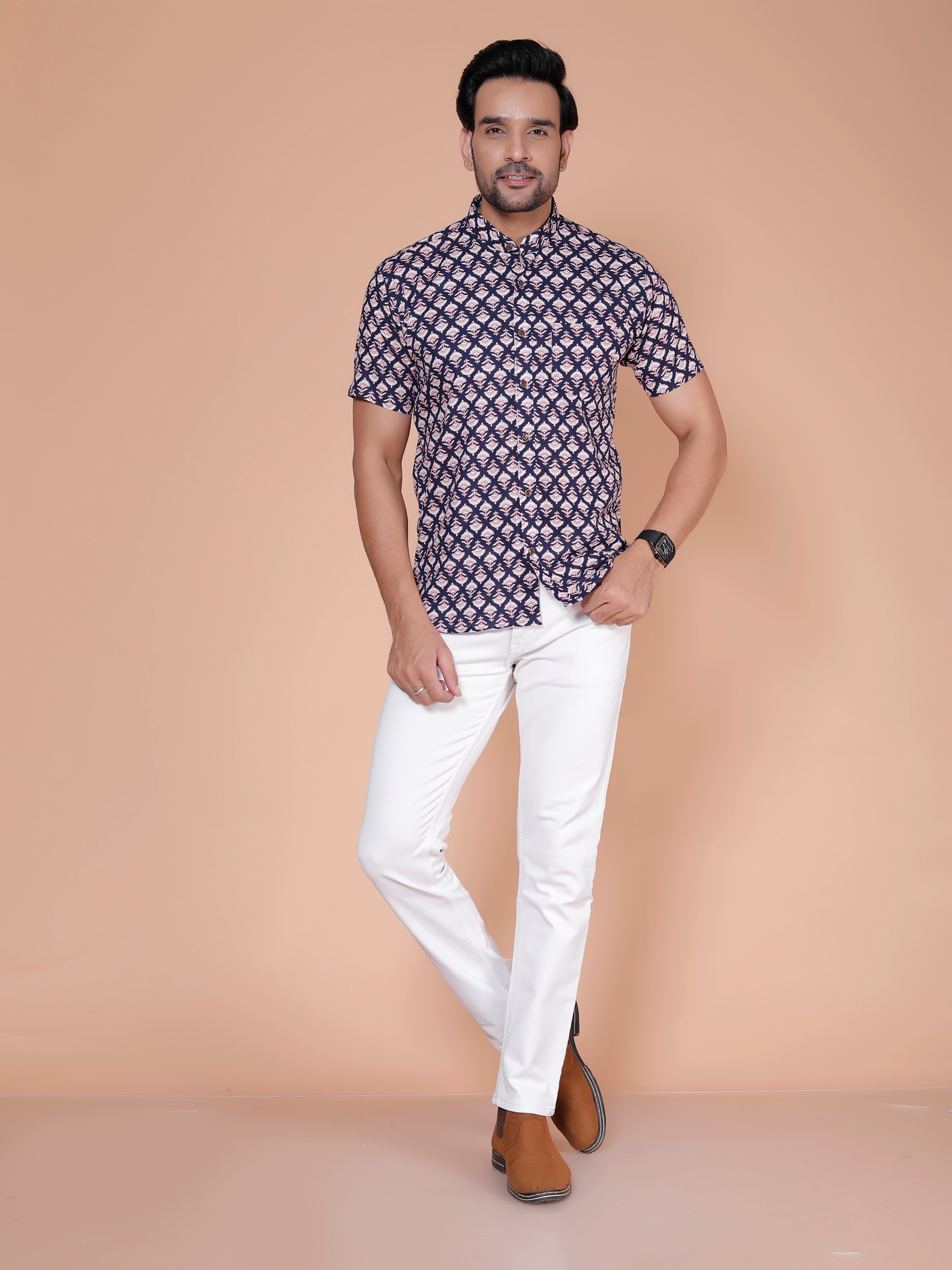Black Casual Shirt For Men