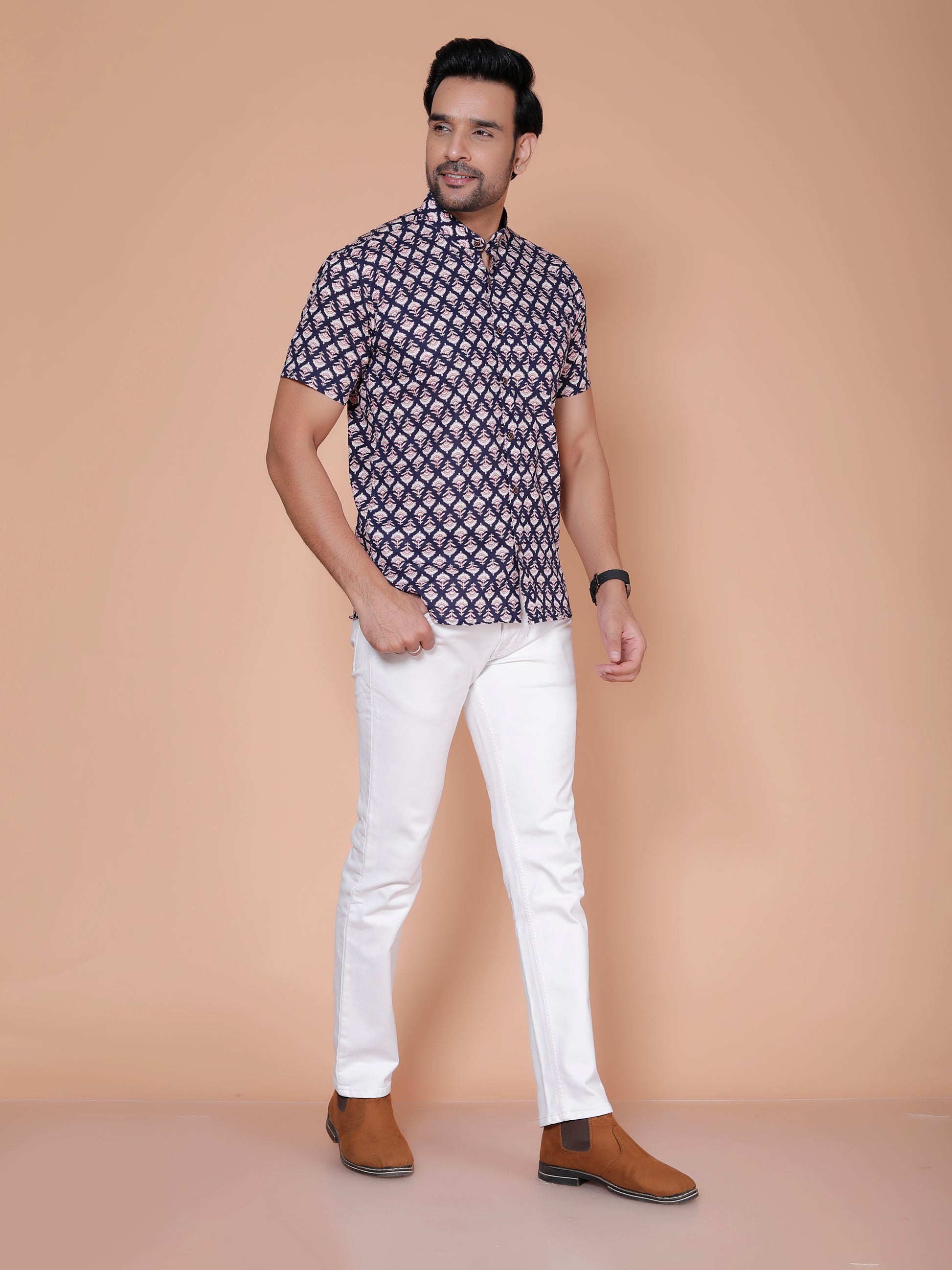 Black Casual Shirt For Men