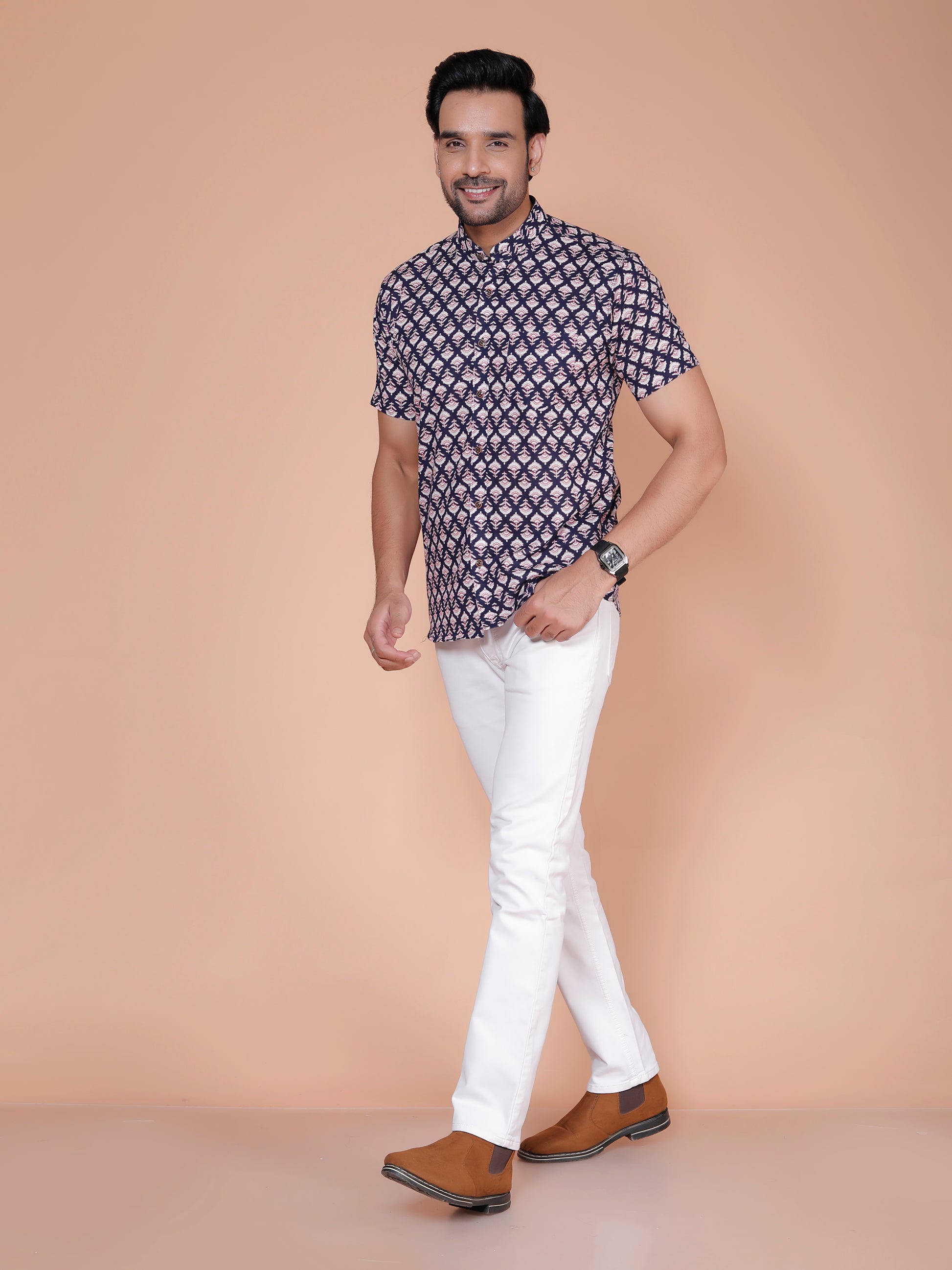 Black Casual Shirt For Men