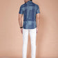  Navy Blue Casual Shirt 