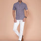 Blue Casual Shirt For Men