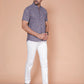 Blue Casual Shirt For Men