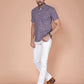 Blue Casual Shirt For Men