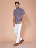 Blue Casual Shirt For Men