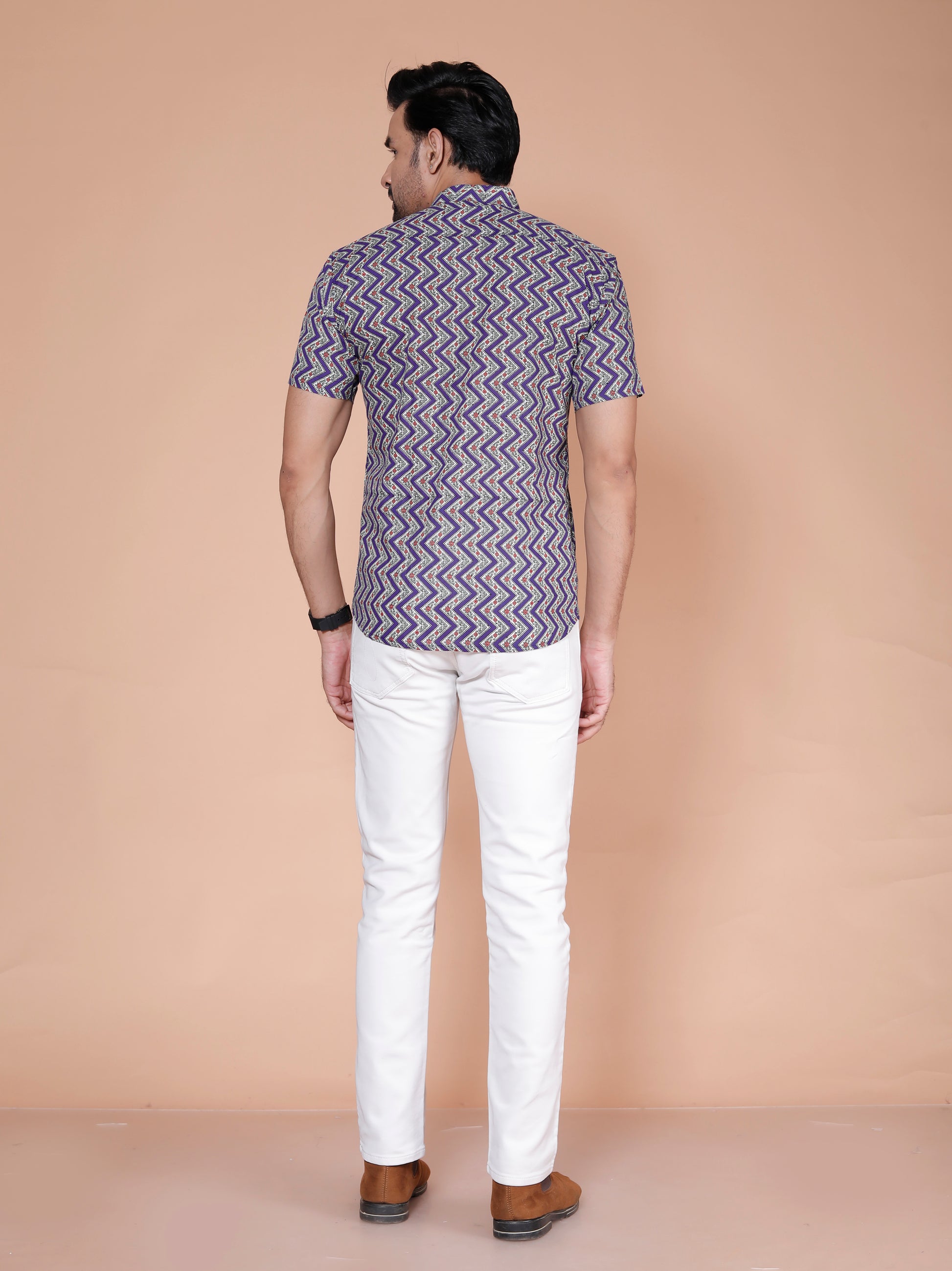 Blue Casual Shirt For Men