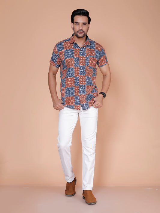 Printed Casual Shirt For Men 