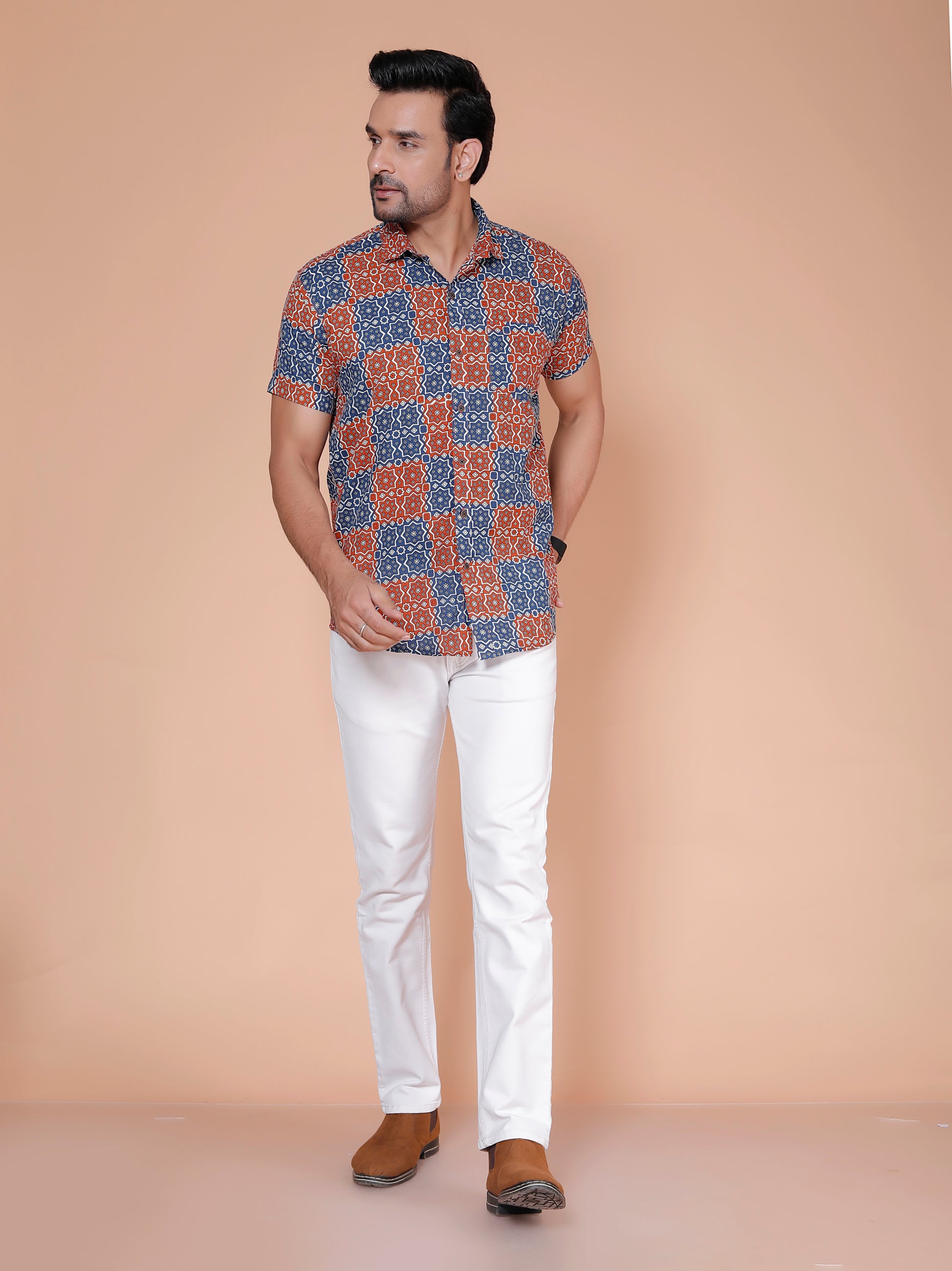 Printed Casual Shirt For Men 