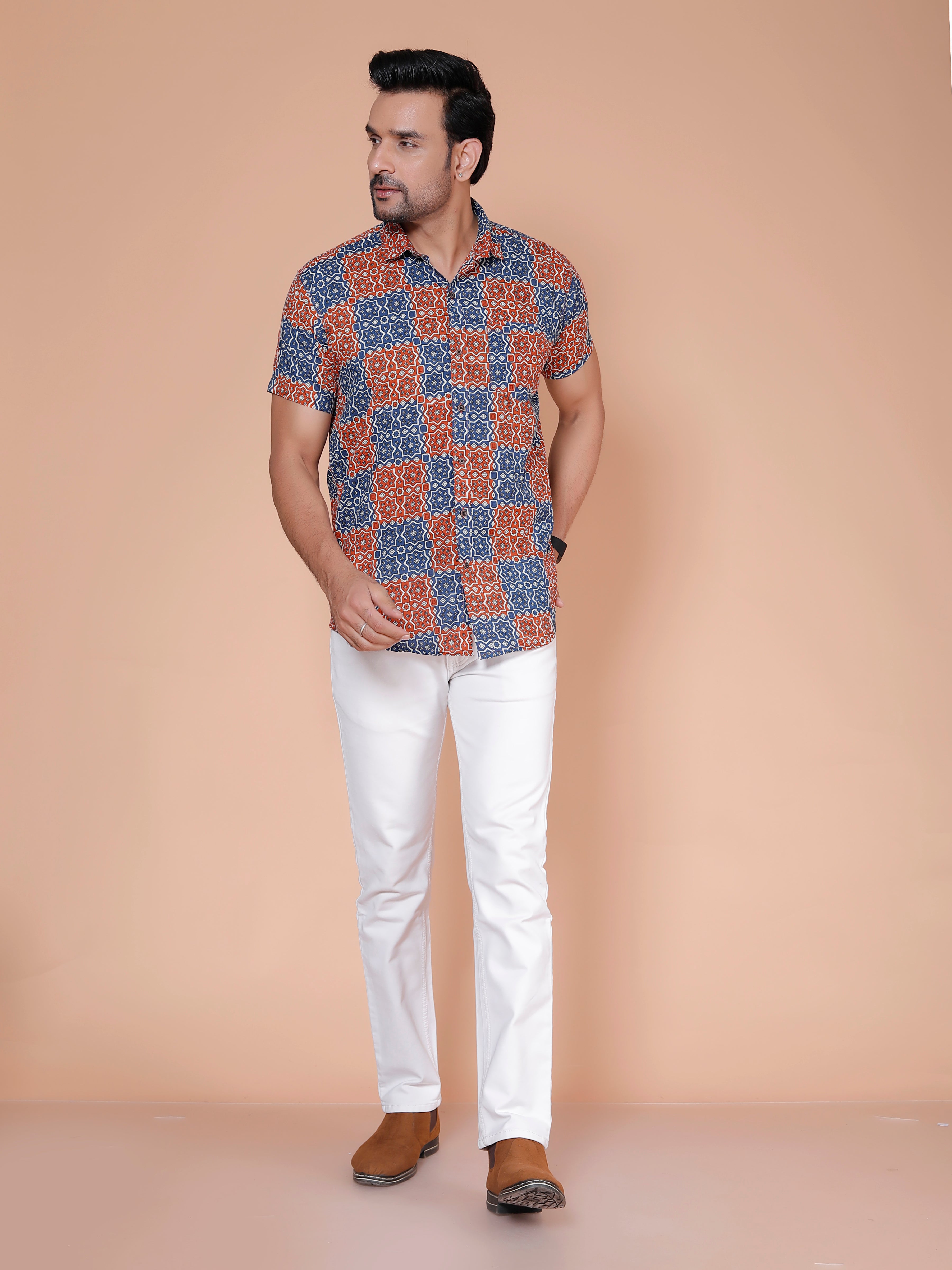 Printed Casual Shirt For Men