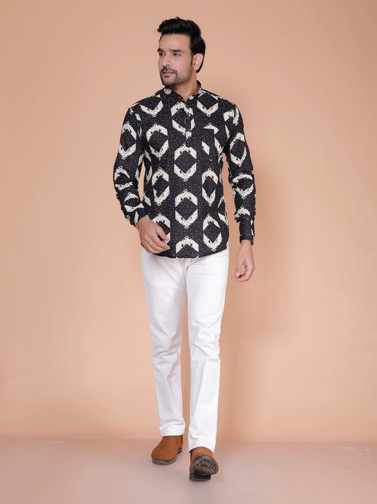Cotton Full Sleeve Shirt For Men