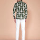 Royal Green Block Print Short Kurta