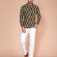 Rajwada Olive Short Kurta Men - Stay cool, look sharp Made for modern men.