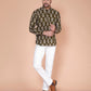 Rajwada Olive Short Kurta Men - Stay cool, look sharp Made for modern men.