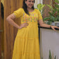 INDIAN BLOOM COTTON FROCK