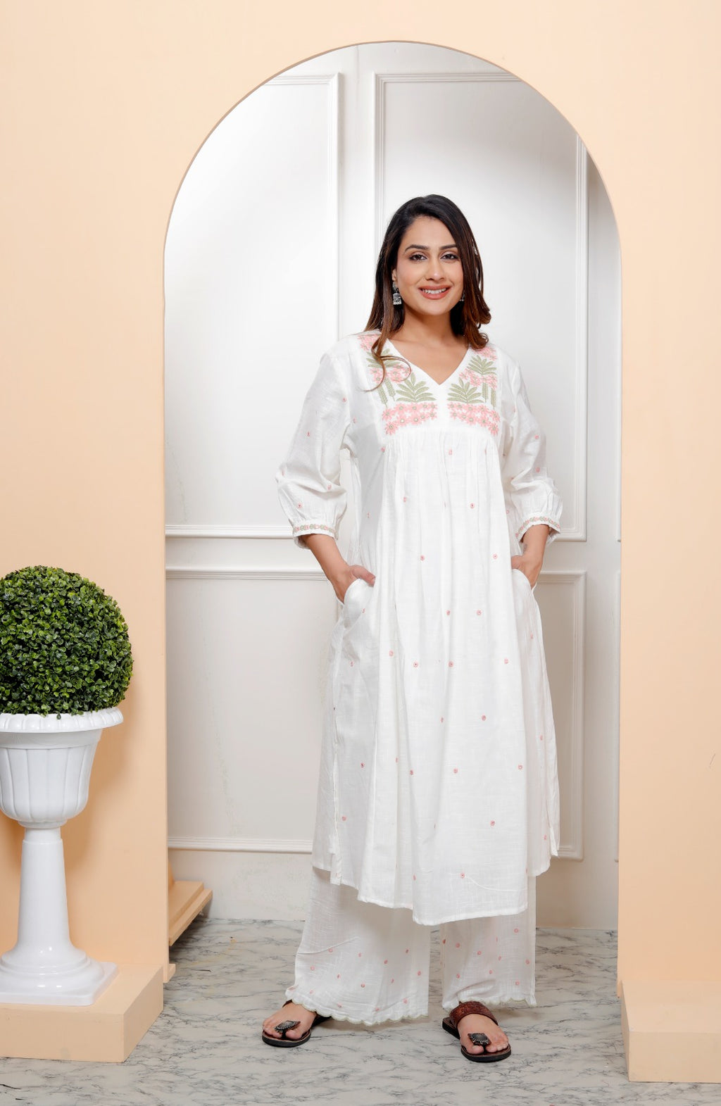 Pure Cotton Kurta Suit For Women