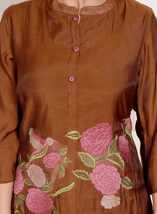 KESAR GULAB CORD SET (Own The Grace with the flower and your Presence)