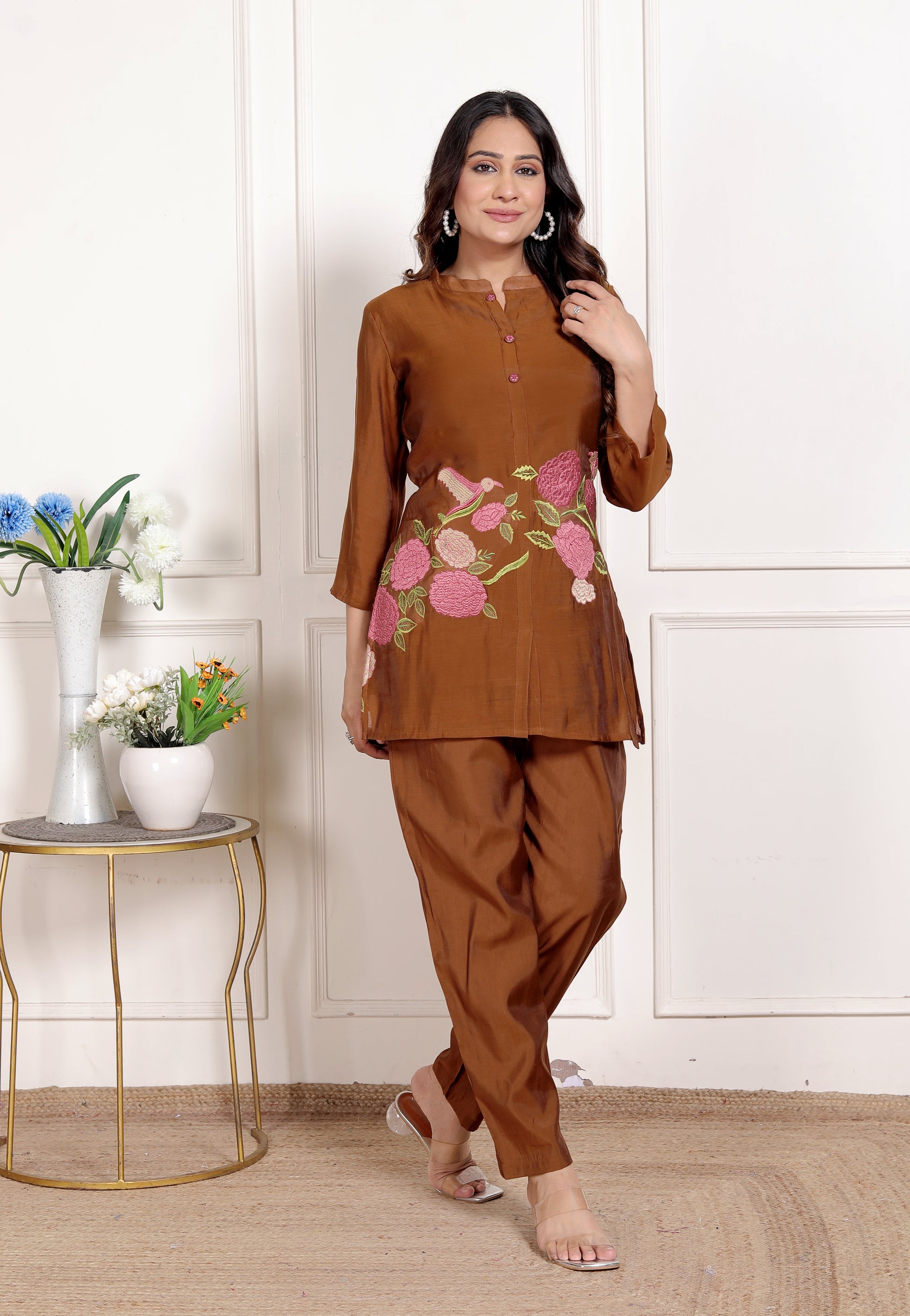 Kesar Gulab Co-ord Set